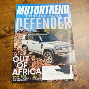 MOTOR TREND MAGAZINE-------JUNE 2020